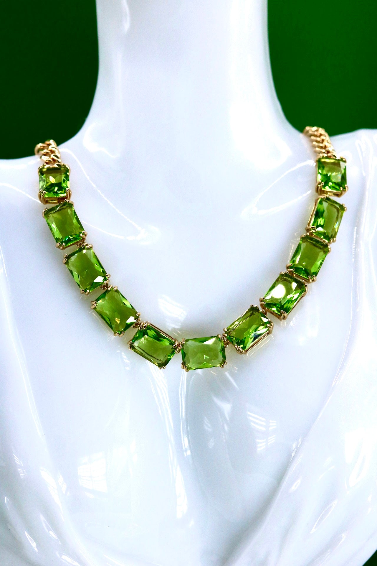 Green Crystal Set