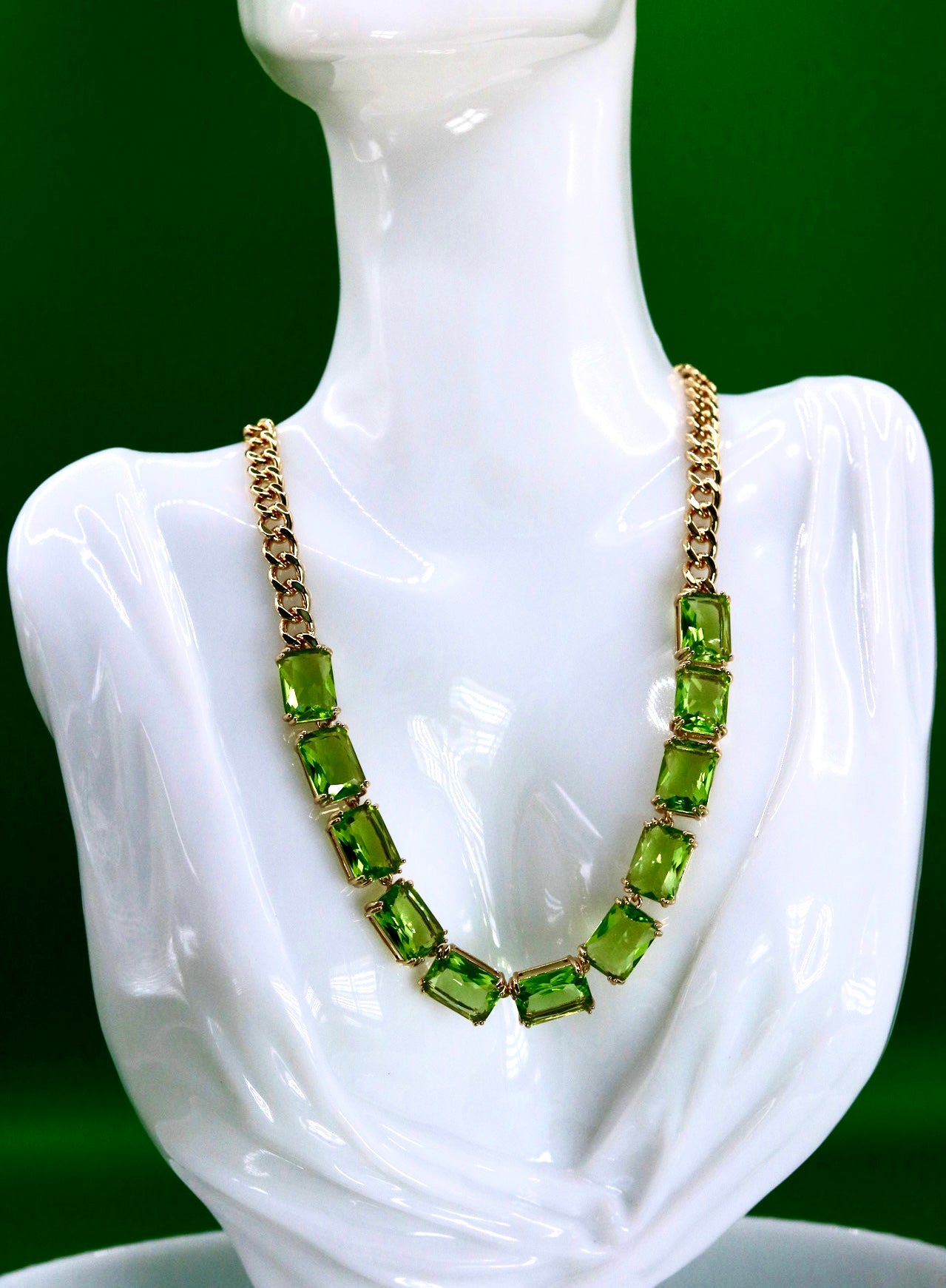 Green Crystal Set