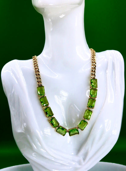 Green Crystal Set