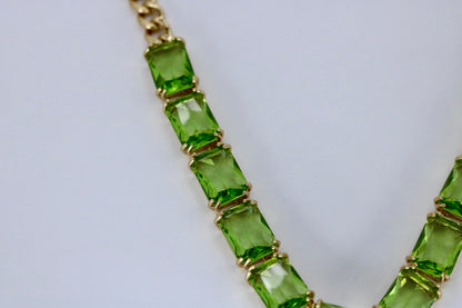 Green Crystal Set