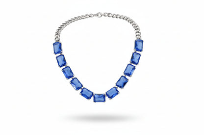 Azure Royale Crystal Necklace Set
