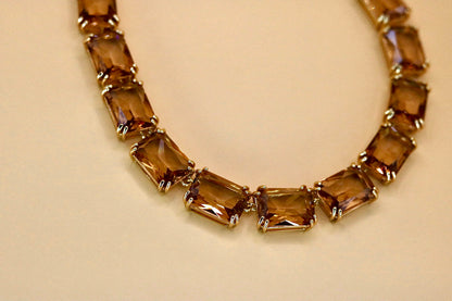 Coffee kissed Crystal Set